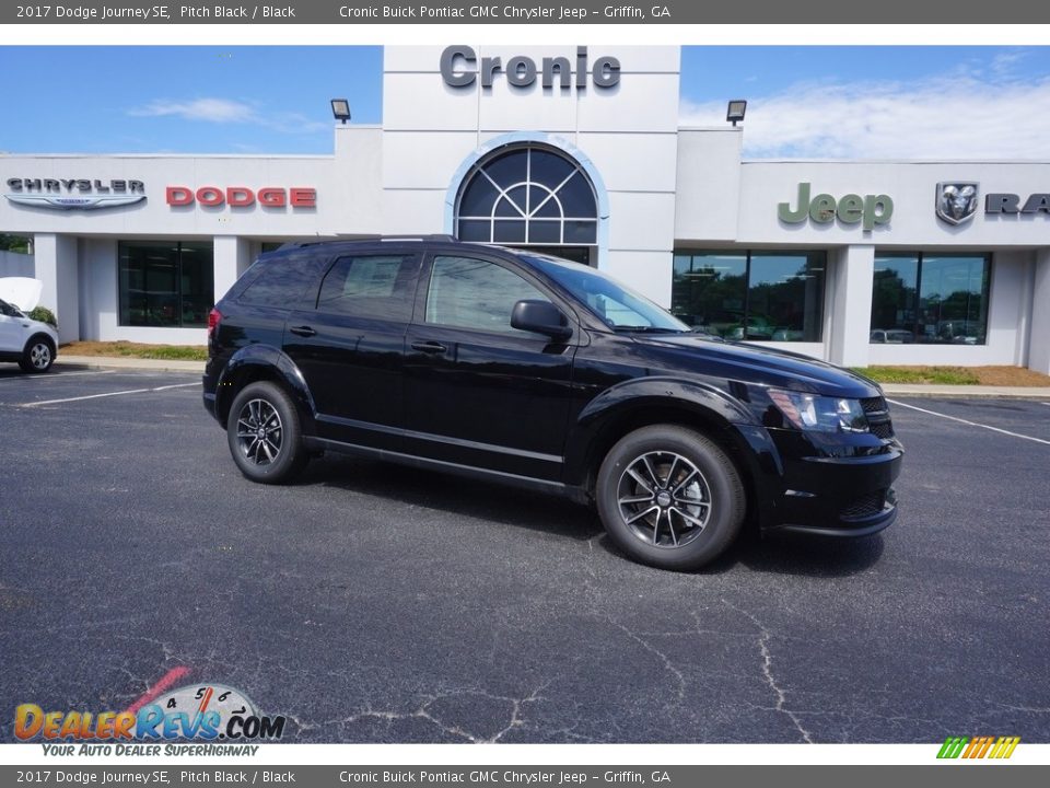 2017 Dodge Journey SE Pitch Black / Black Photo #1