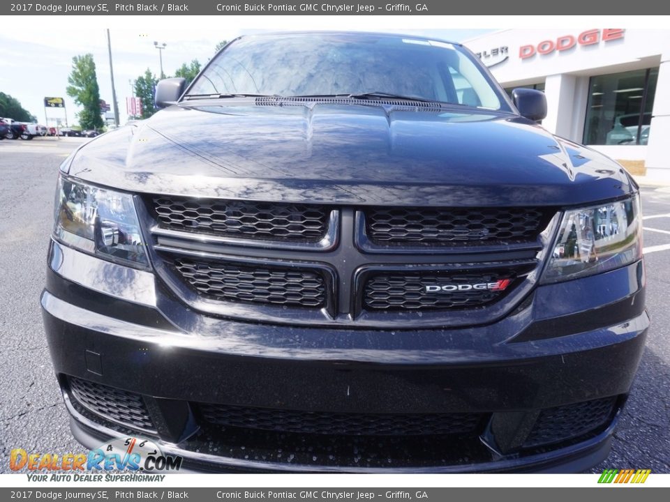 2017 Dodge Journey SE Pitch Black / Black Photo #2