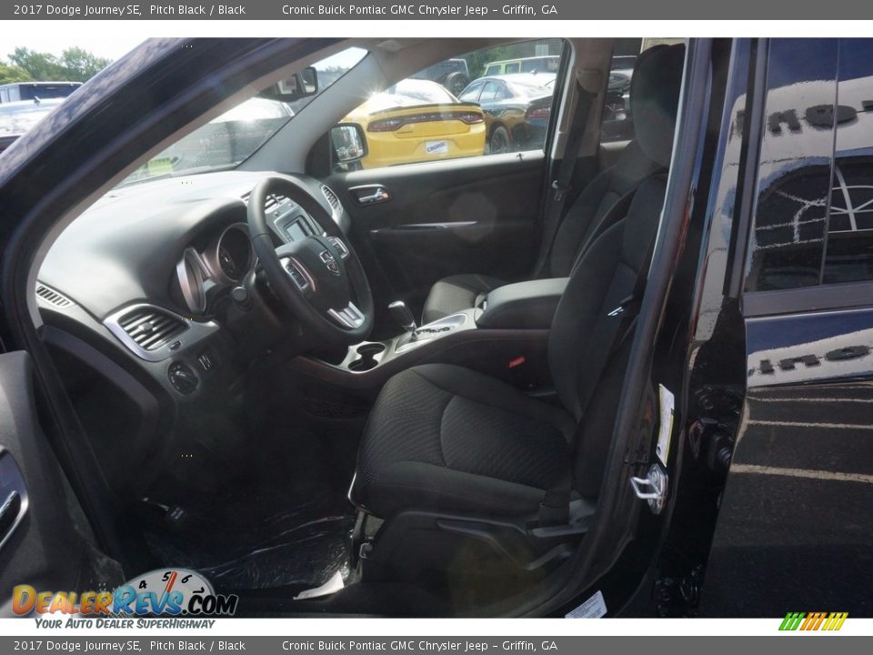 2017 Dodge Journey SE Pitch Black / Black Photo #9