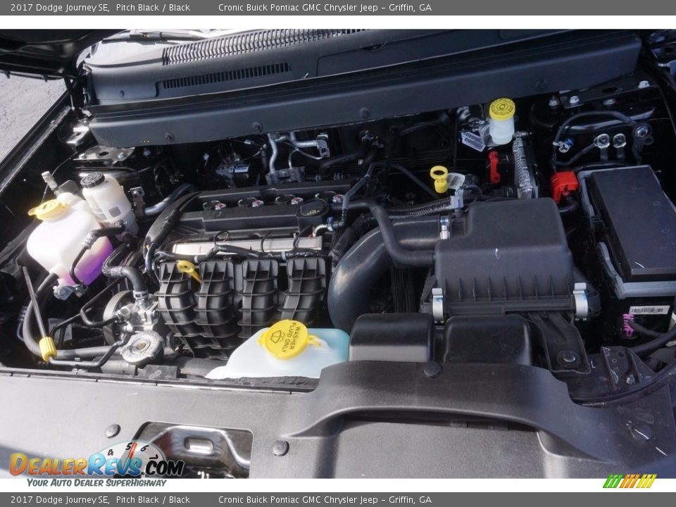 2017 Dodge Journey SE Pitch Black / Black Photo #12