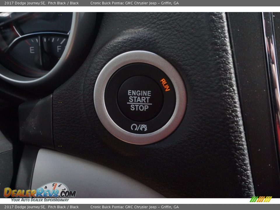 2017 Dodge Journey SE Pitch Black / Black Photo #14