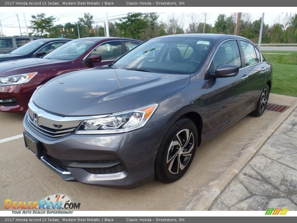 2017 Honda Accord LX Sedan Modern Steel Metallic / Black Photo #1