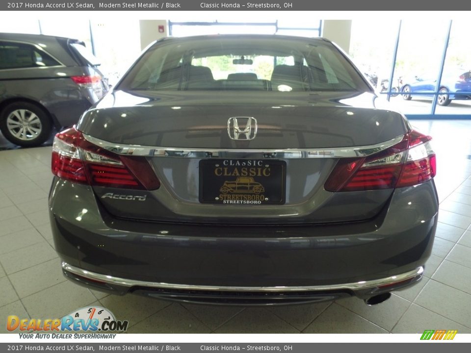 2017 Honda Accord LX Sedan Modern Steel Metallic / Black Photo #5
