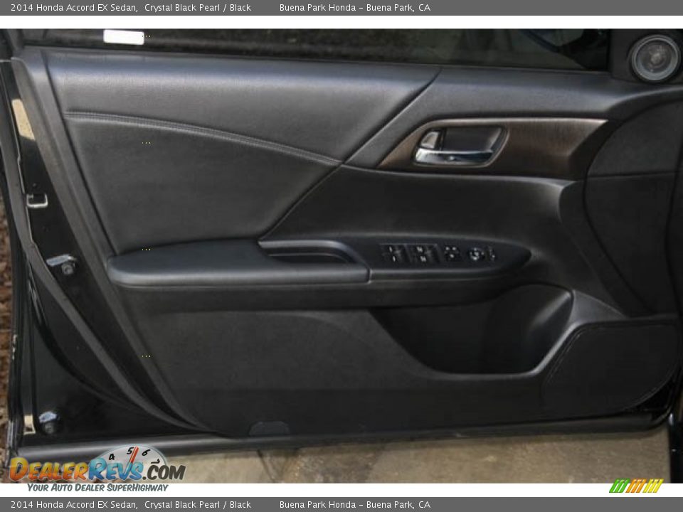 2014 Honda Accord EX Sedan Crystal Black Pearl / Black Photo #23