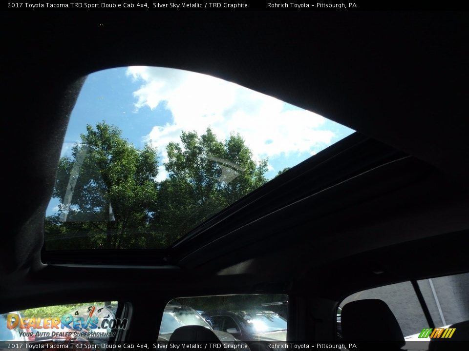 2017 Toyota Tacoma TRD Sport Double Cab 4x4 Silver Sky Metallic / TRD Graphite Photo #21