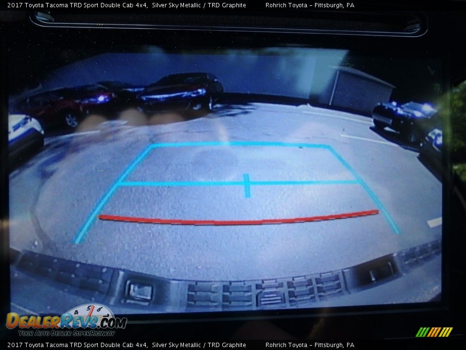 2017 Toyota Tacoma TRD Sport Double Cab 4x4 Silver Sky Metallic / TRD Graphite Photo #25