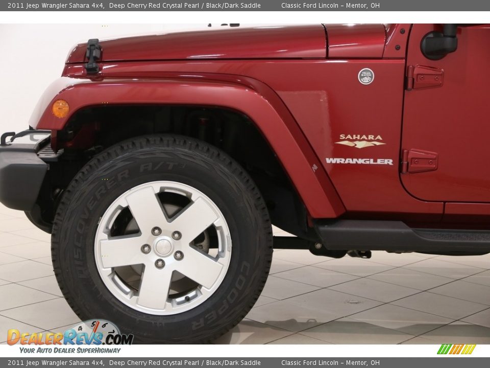 2011 Jeep Wrangler Sahara 4x4 Deep Cherry Red Crystal Pearl / Black/Dark Saddle Photo #20