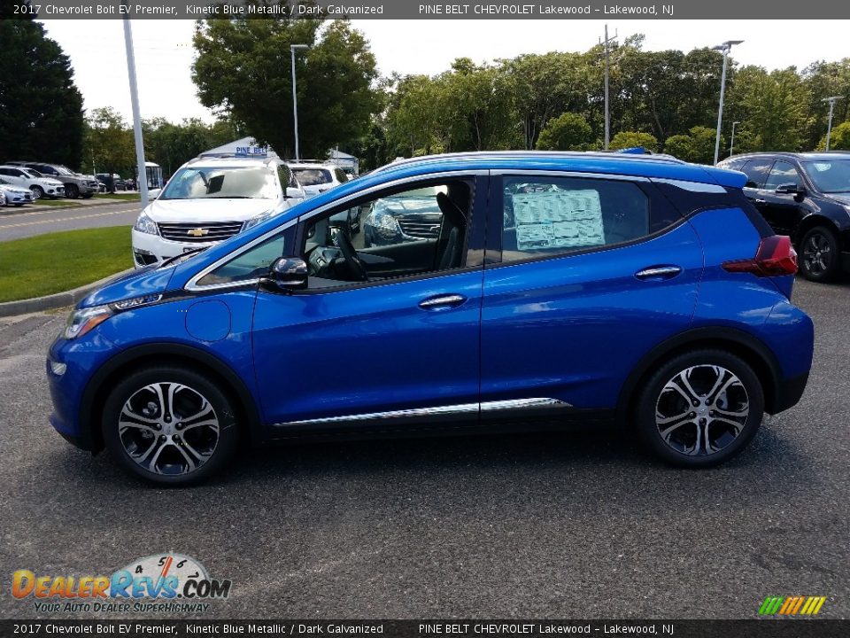 Kinetic Blue Metallic 2017 Chevrolet Bolt EV Premier Photo #3