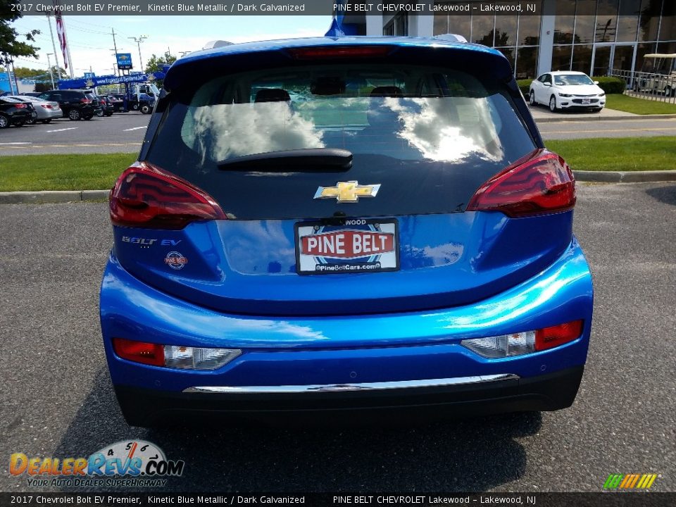 2017 Chevrolet Bolt EV Premier Kinetic Blue Metallic / Dark Galvanized Photo #5