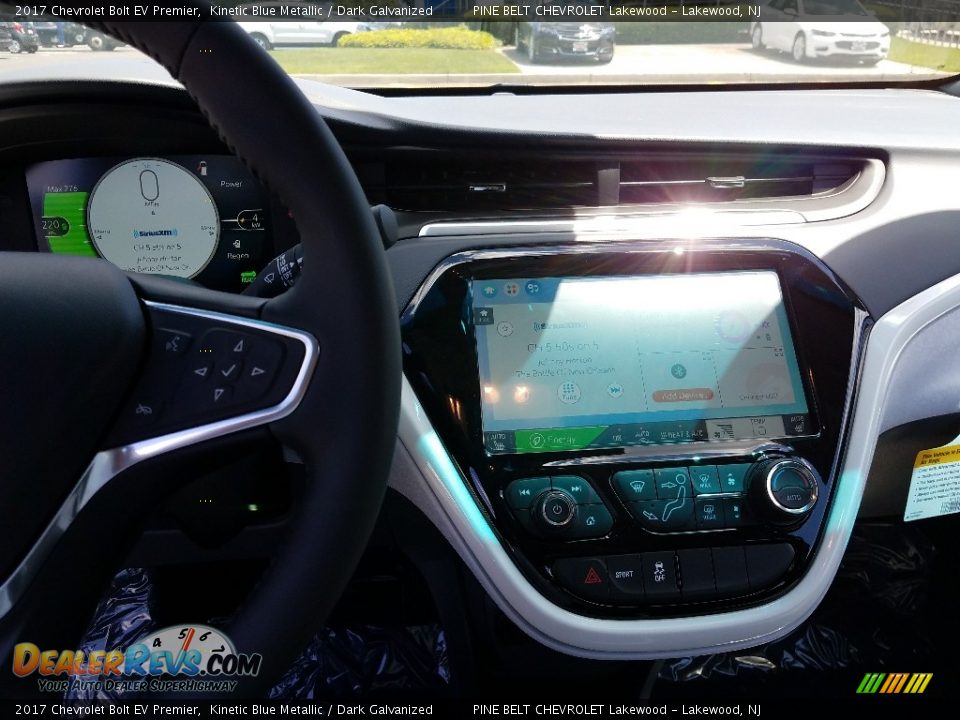 2017 Chevrolet Bolt EV Premier Kinetic Blue Metallic / Dark Galvanized Photo #11