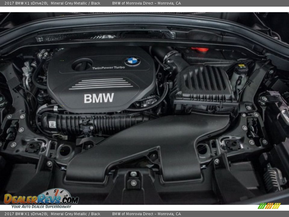 2017 BMW X1 sDrive28i Mineral Grey Metallic / Black Photo #8