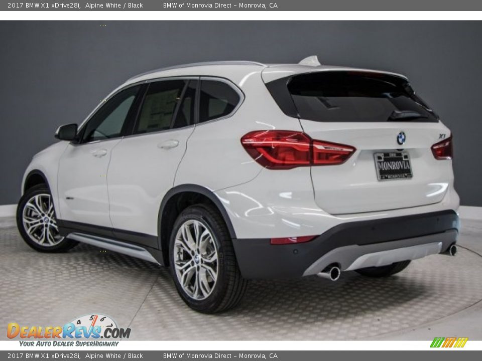 2017 BMW X1 xDrive28i Alpine White / Black Photo #3