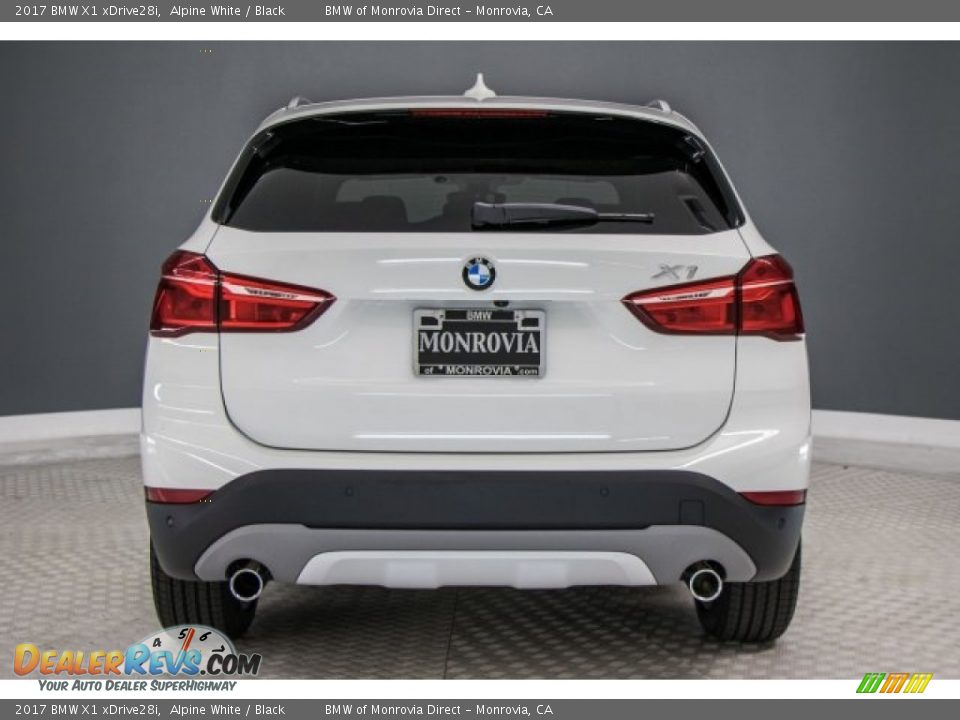 2017 BMW X1 xDrive28i Alpine White / Black Photo #4