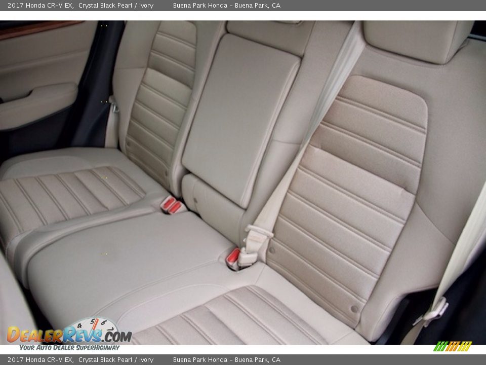 2017 Honda CR-V EX Crystal Black Pearl / Ivory Photo #13