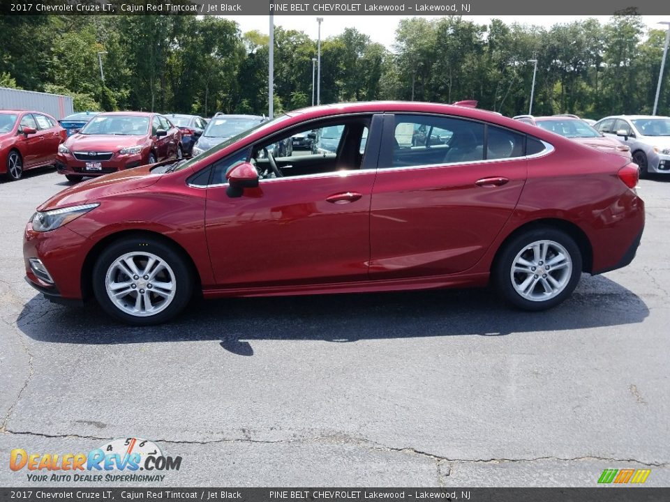 2017 Chevrolet Cruze LT Cajun Red Tintcoat / Jet Black Photo #3
