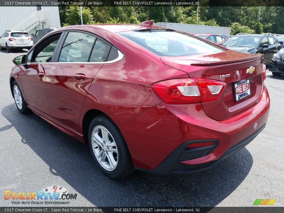 2017 Chevrolet Cruze LT Cajun Red Tintcoat / Jet Black Photo #4