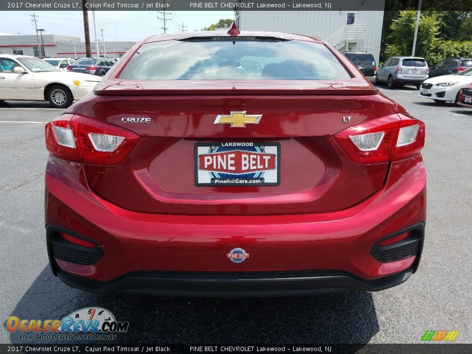 2017 Chevrolet Cruze LT Cajun Red Tintcoat / Jet Black Photo #5