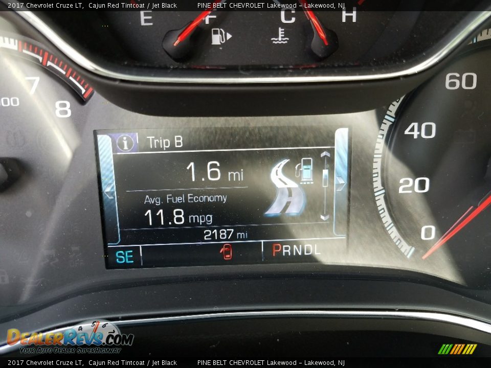 2017 Chevrolet Cruze LT Cajun Red Tintcoat / Jet Black Photo #10