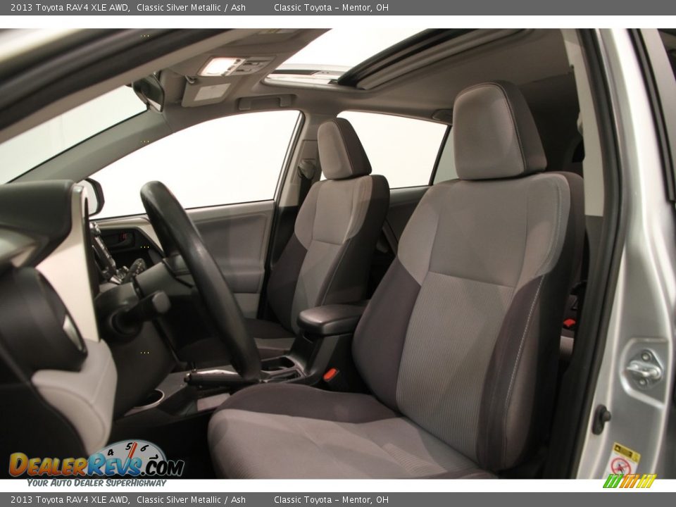 2013 Toyota RAV4 XLE AWD Classic Silver Metallic / Ash Photo #5