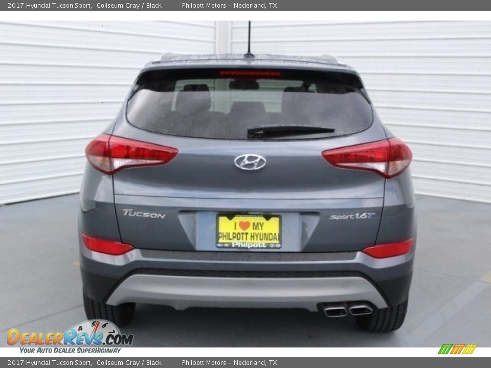 2017 Hyundai Tucson Sport Coliseum Gray / Black Photo #6