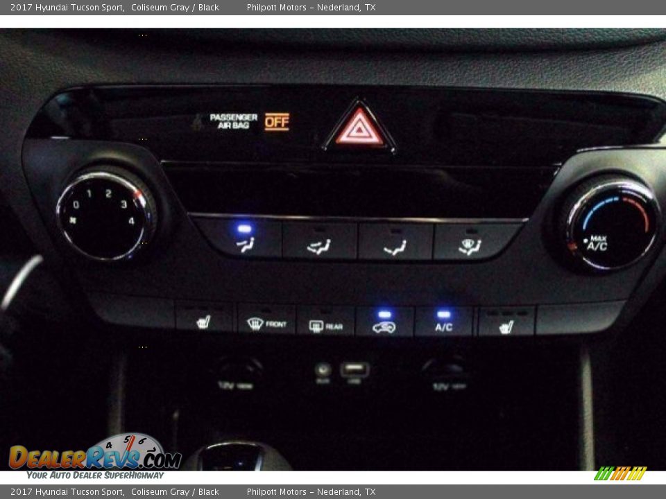 2017 Hyundai Tucson Sport Coliseum Gray / Black Photo #14