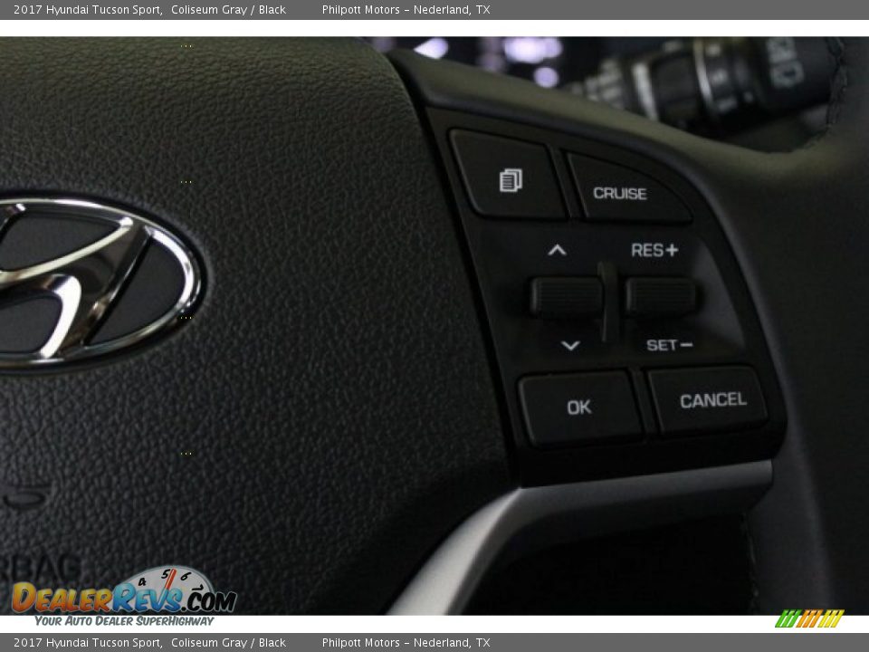 2017 Hyundai Tucson Sport Coliseum Gray / Black Photo #19