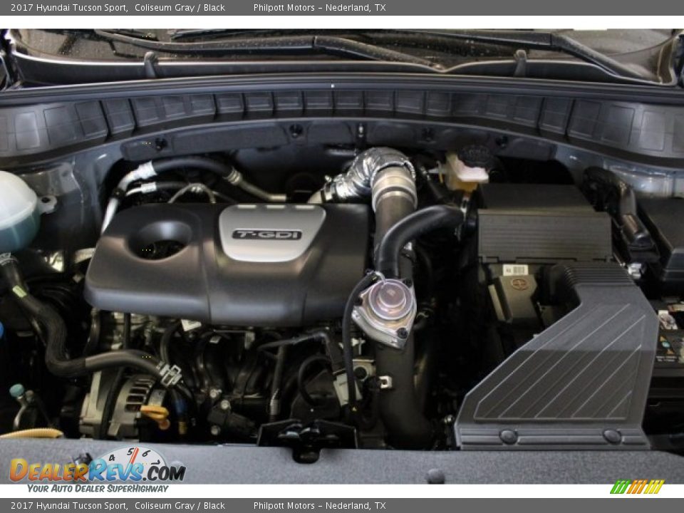 2017 Hyundai Tucson Sport Coliseum Gray / Black Photo #28