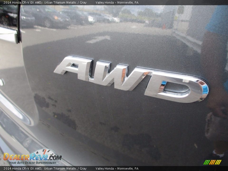 2014 Honda CR-V EX AWD Urban Titanium Metallic / Gray Photo #7