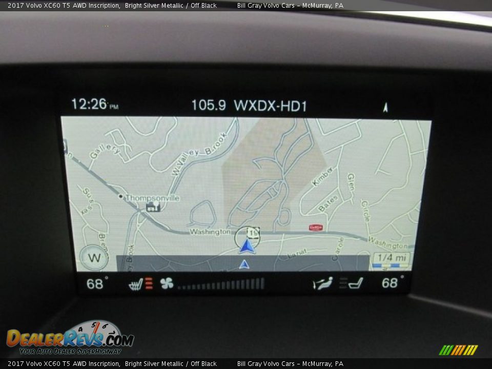Navigation of 2017 Volvo XC60 T5 AWD Inscription Photo #15
