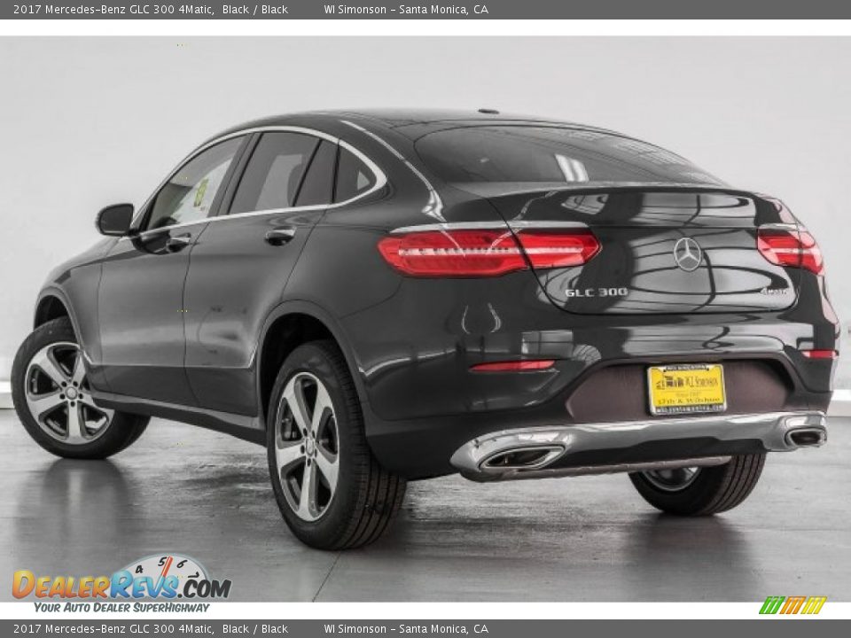 2017 Mercedes-Benz GLC 300 4Matic Black / Black Photo #3