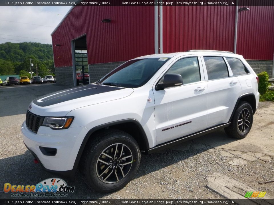 2017 Jeep Grand Cherokee Trailhawk 4x4 Bright White / Black Photo #1