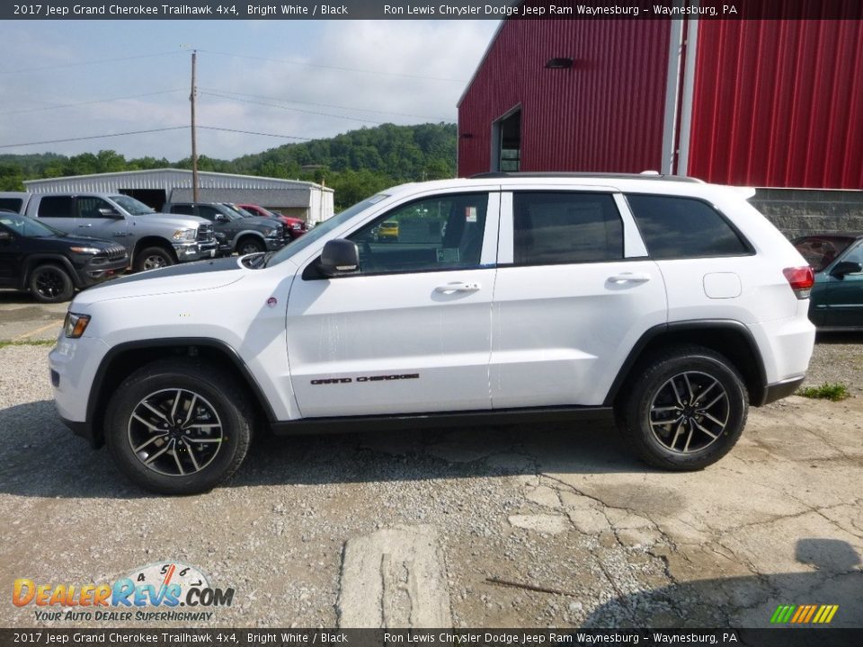 2017 Jeep Grand Cherokee Trailhawk 4x4 Bright White / Black Photo #2