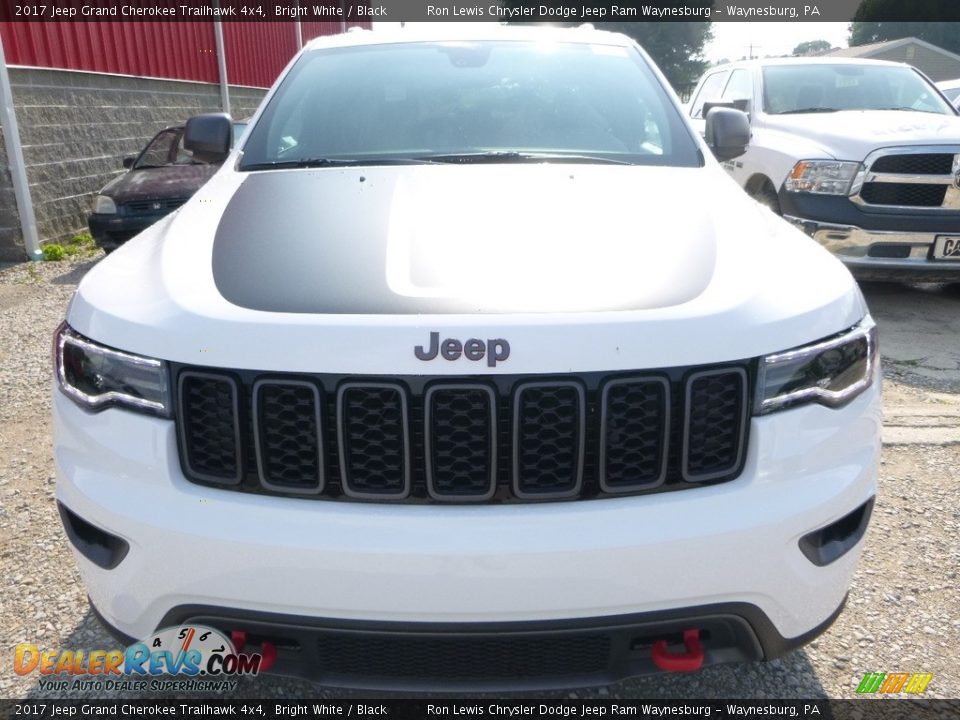 2017 Jeep Grand Cherokee Trailhawk 4x4 Bright White / Black Photo #7