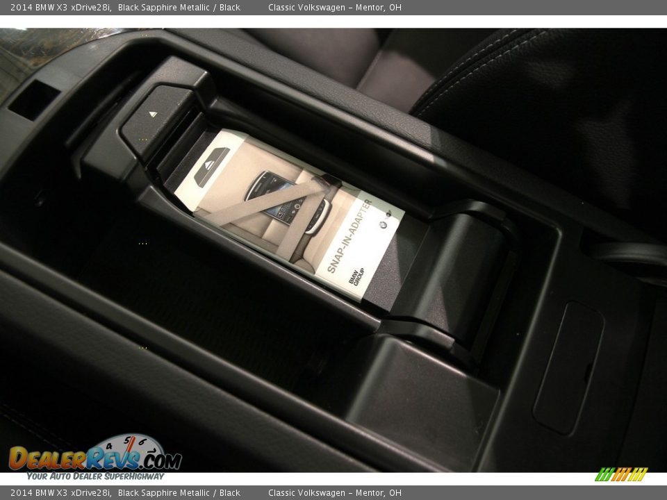 2014 BMW X3 xDrive28i Black Sapphire Metallic / Black Photo #20