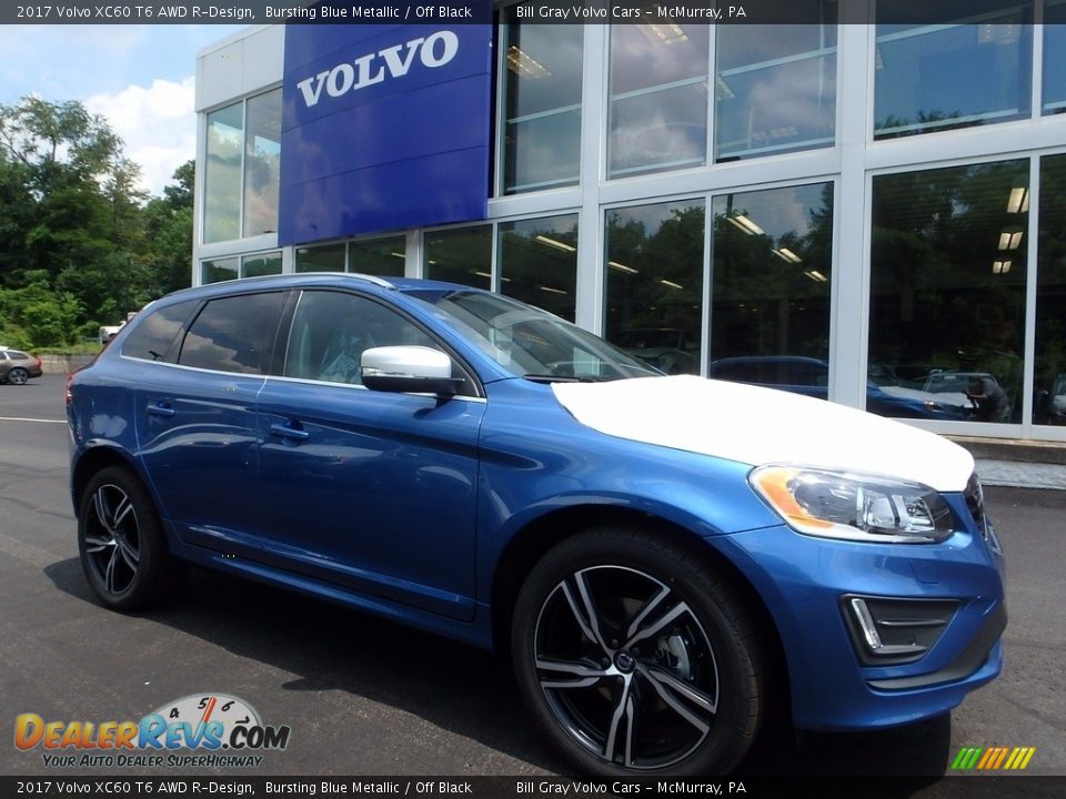 Front 3/4 View of 2017 Volvo XC60 T6 AWD R-Design Photo #1