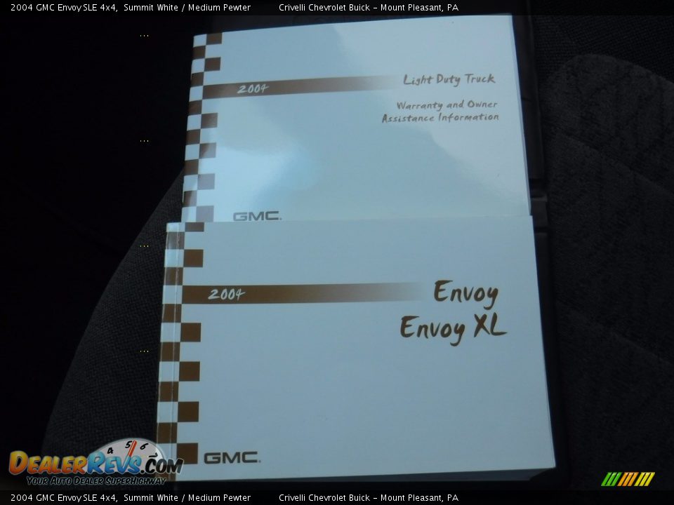 2004 GMC Envoy SLE 4x4 Summit White / Medium Pewter Photo #26