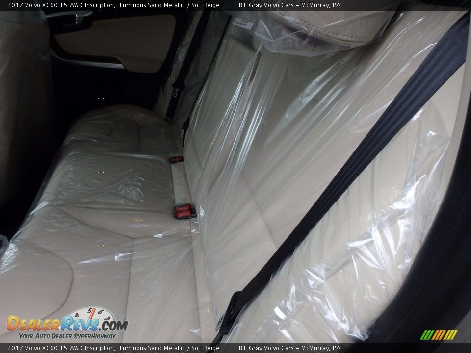 2017 Volvo XC60 T5 AWD Inscription Luminous Sand Metallic / Soft Beige Photo #8