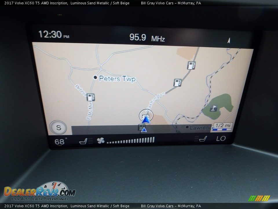 Navigation of 2017 Volvo XC60 T5 AWD Inscription Photo #13