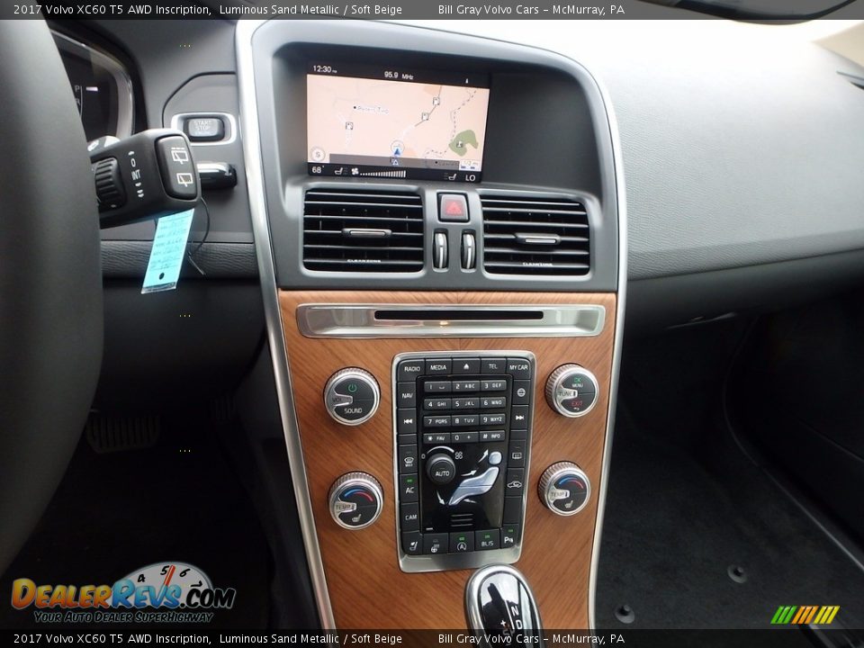 Controls of 2017 Volvo XC60 T5 AWD Inscription Photo #14