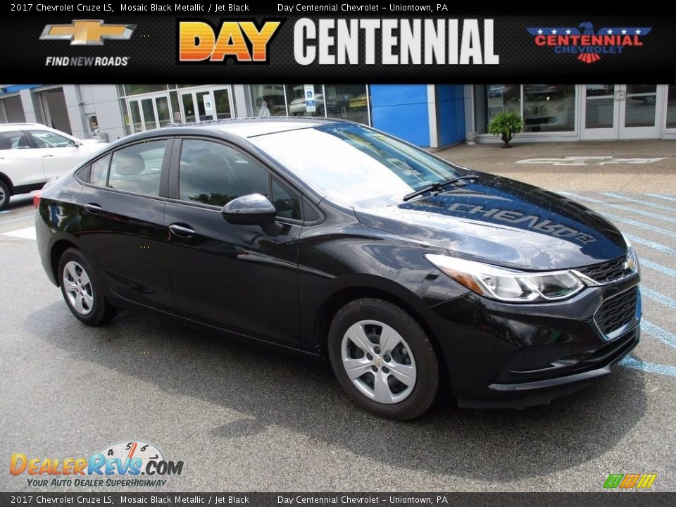 2017 Chevrolet Cruze LS Mosaic Black Metallic / Jet Black Photo #1