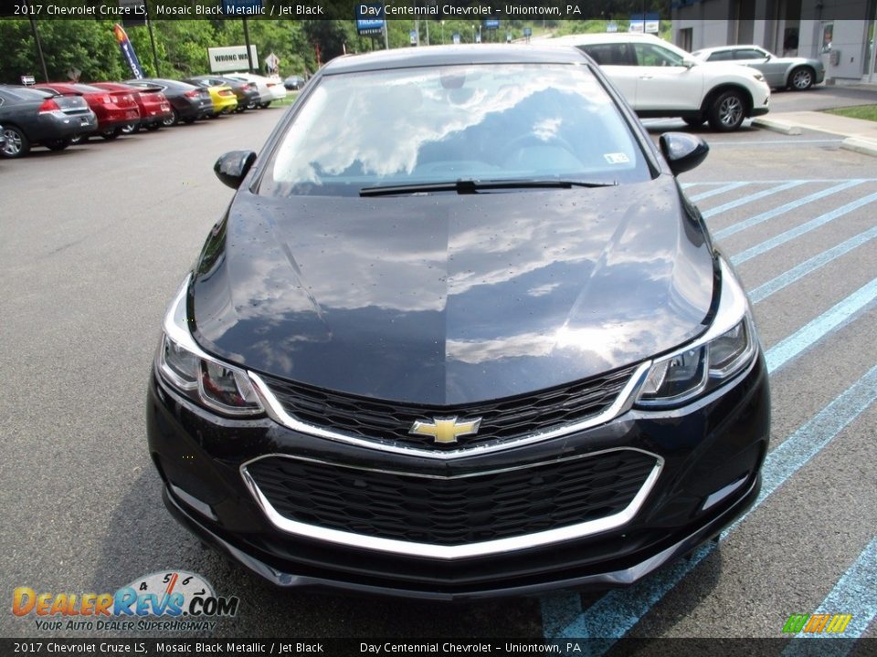 2017 Chevrolet Cruze LS Mosaic Black Metallic / Jet Black Photo #11