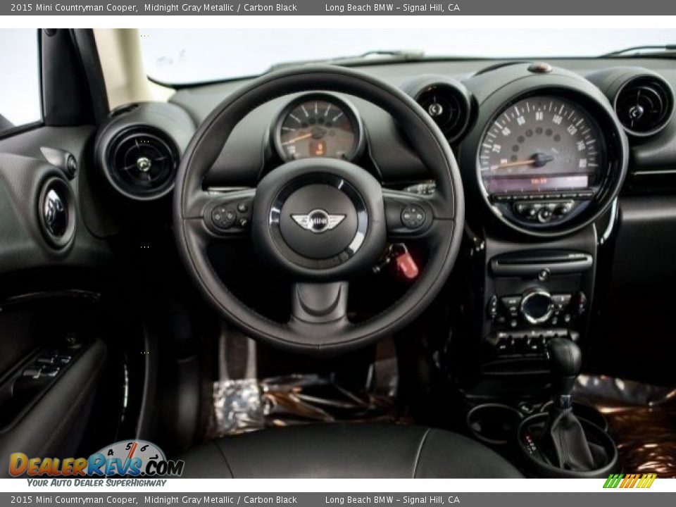 2015 Mini Countryman Cooper Midnight Gray Metallic / Carbon Black Photo #4