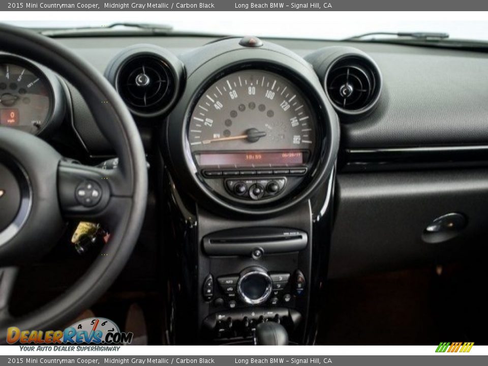 2015 Mini Countryman Cooper Midnight Gray Metallic / Carbon Black Photo #5