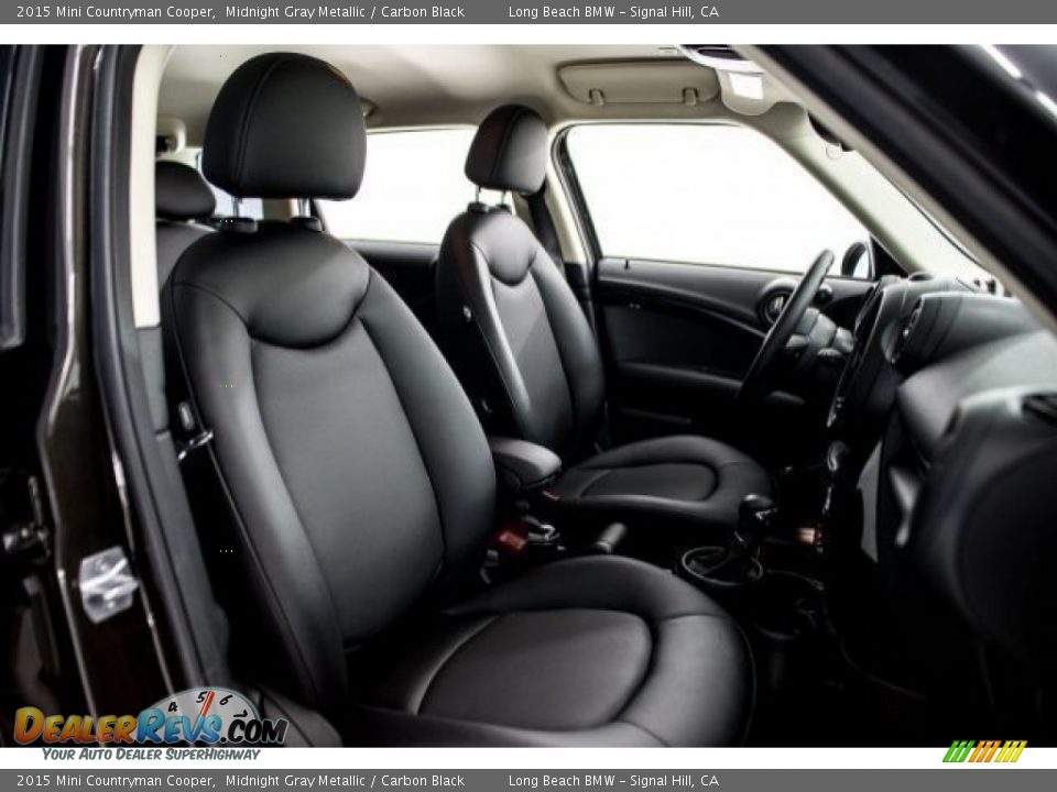2015 Mini Countryman Cooper Midnight Gray Metallic / Carbon Black Photo #6