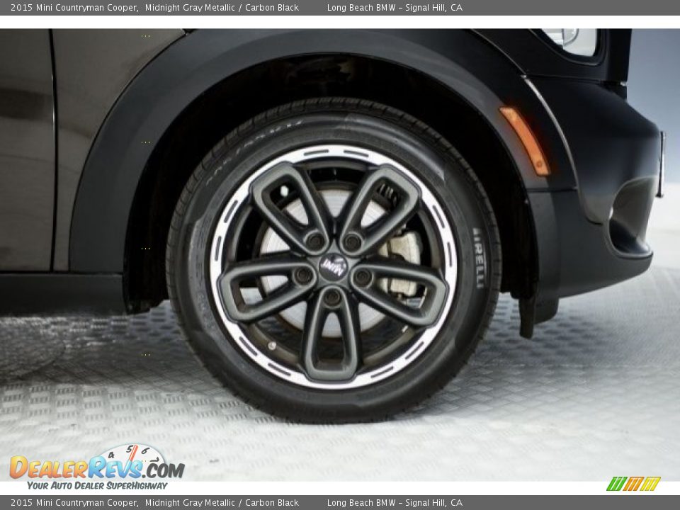 2015 Mini Countryman Cooper Midnight Gray Metallic / Carbon Black Photo #8