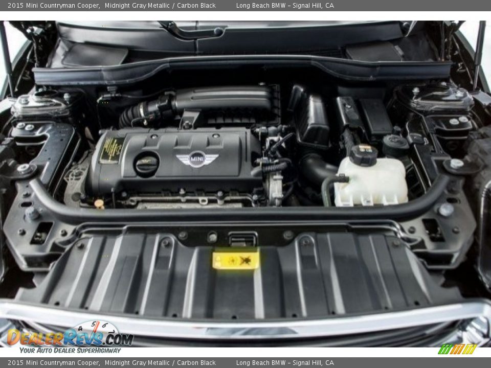2015 Mini Countryman Cooper Midnight Gray Metallic / Carbon Black Photo #9