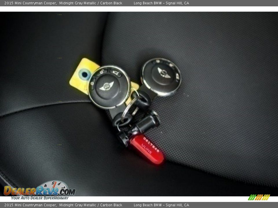 2015 Mini Countryman Cooper Midnight Gray Metallic / Carbon Black Photo #11