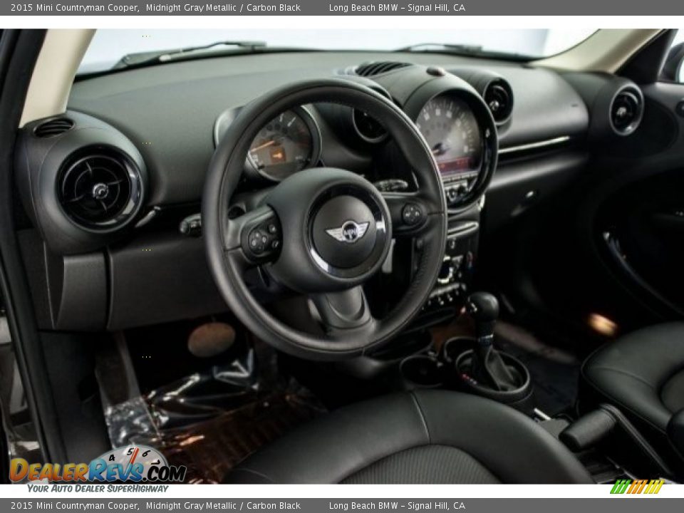 2015 Mini Countryman Cooper Midnight Gray Metallic / Carbon Black Photo #15