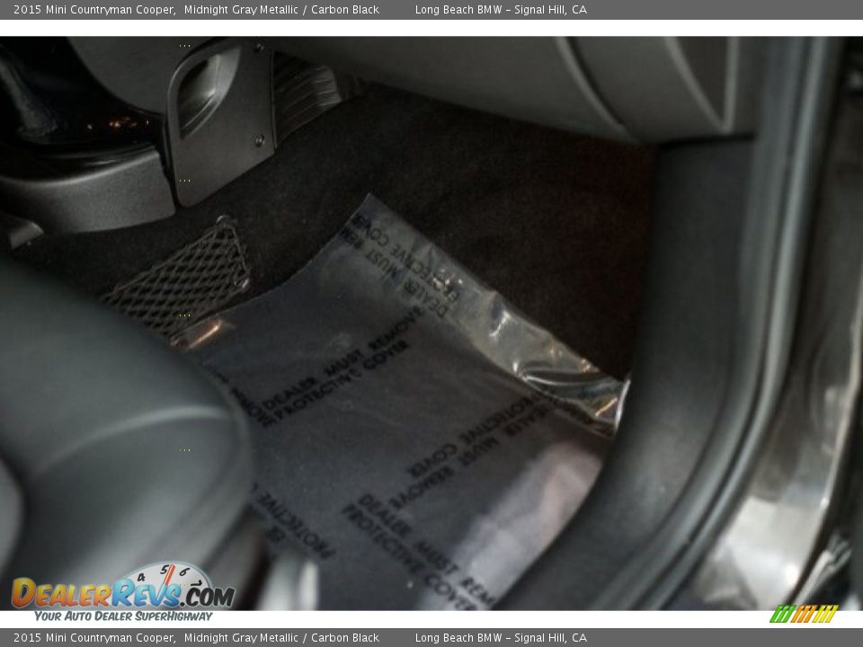 2015 Mini Countryman Cooper Midnight Gray Metallic / Carbon Black Photo #21