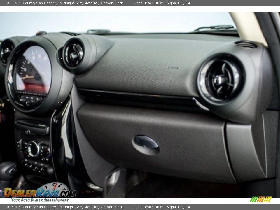 2015 Mini Countryman Cooper Midnight Gray Metallic / Carbon Black Photo #22